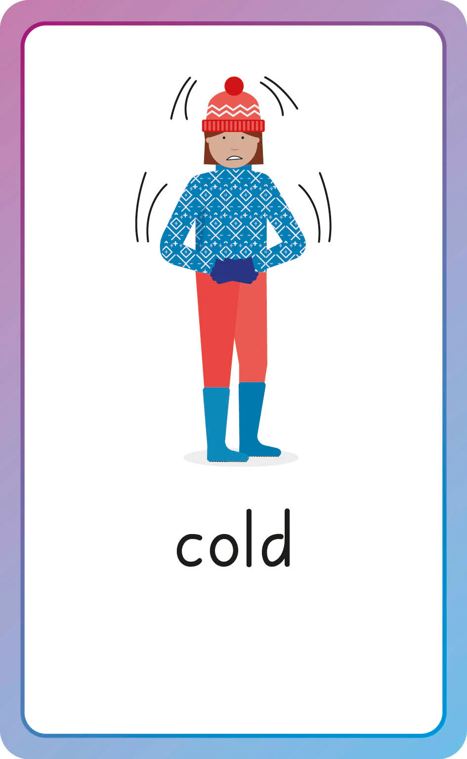 English for Everyone Junior First Words Flash Cards - Image 4