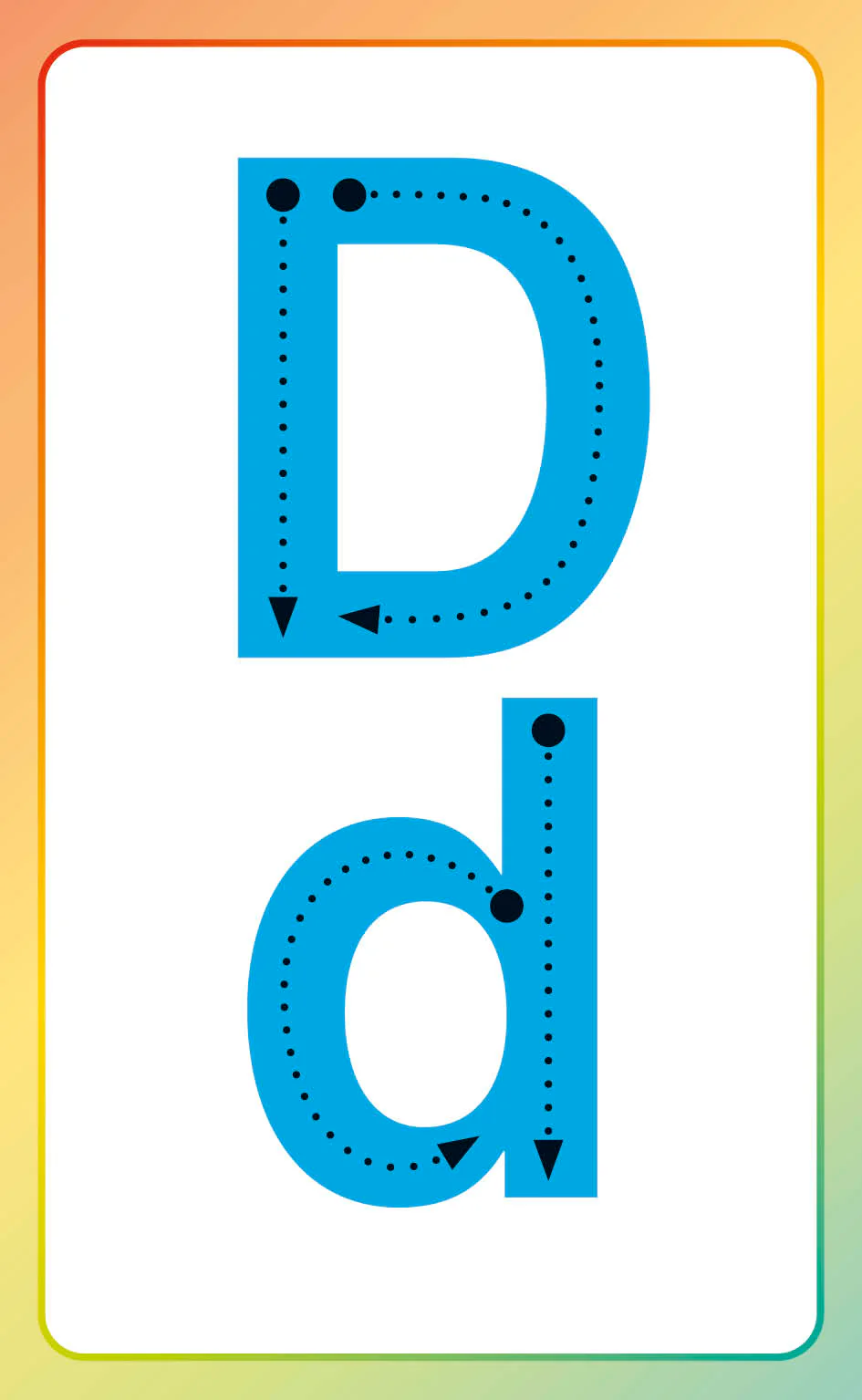 English for Everyone Junior English Alphabet Flash Cards - Image 3