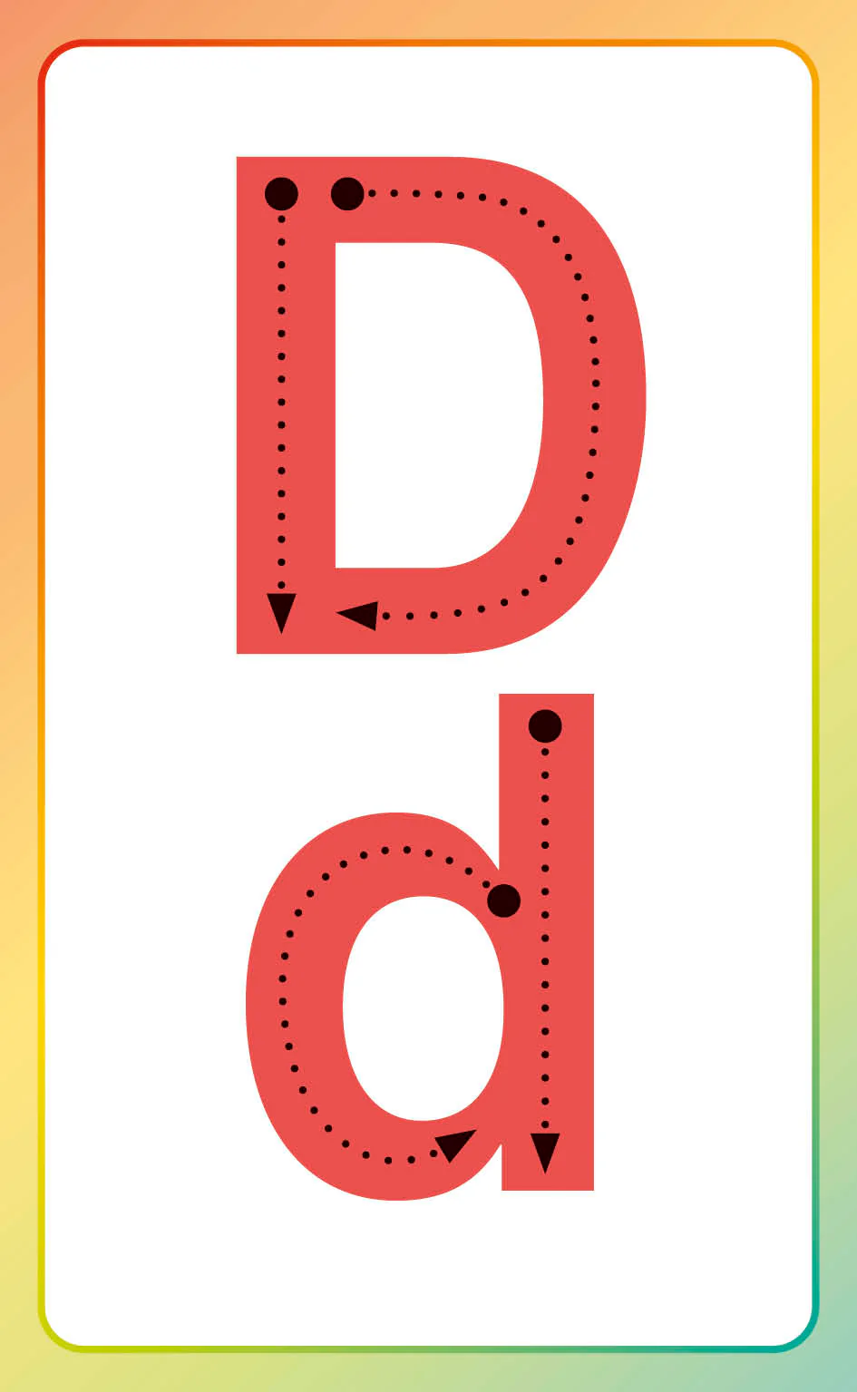 English for Everyone Junior English Alphabet Flash Cards - Image 5